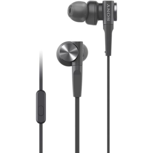 Auriculaires Sony MDR-XB55AP filaires intra-auriculaires micro EXTRA BASS noirs