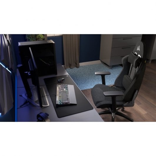 Corsair TC100 RELAXED Fabric Cadeira Gaming Preta
