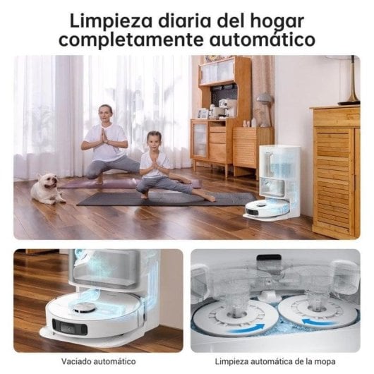 Robot Aspirapolvere e Lavapavimenti Dreame L10s Ultra Autosvuotamento Navigazione IA 5.300 Pa Controllo Vocale