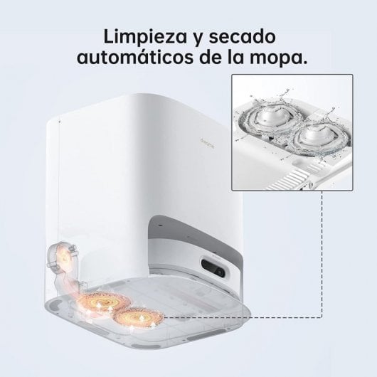 Dreame W10 Pro Robot Aspirador + Estação de Esvaziamento Automática