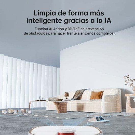 Dreame W10 Pro Robot Aspirador + Estação de Esvaziamento Automática