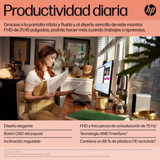 HP V22ve G5 21.5" LED FullHD 75Hz