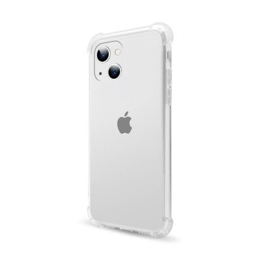 PcCom Essential Funda Antishock Transparente para iPhone 14 Plus