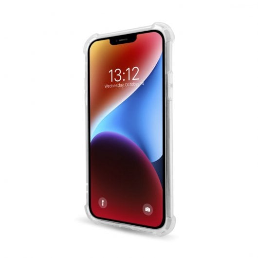PcCom Essential Funda Antishock Transparente para iPhone 14 Plus