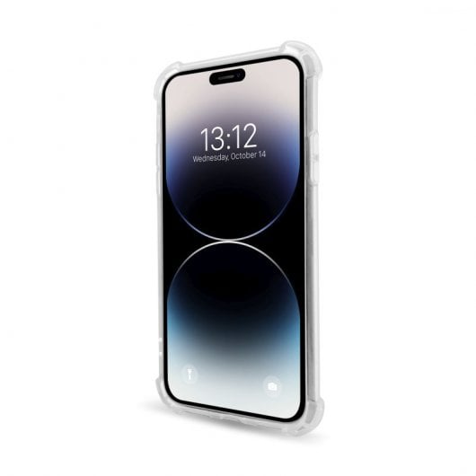 Estojo antichoque transparente PcCom Essential para iPhone 14 Pro Max