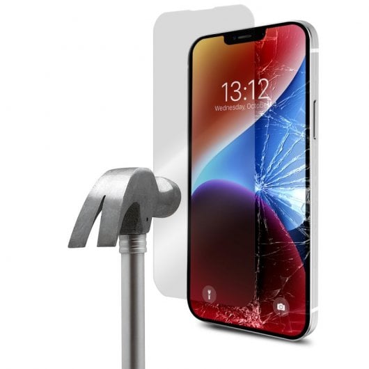 PcCom Essential Protector Cristal Templado para iPhone 14 Plus