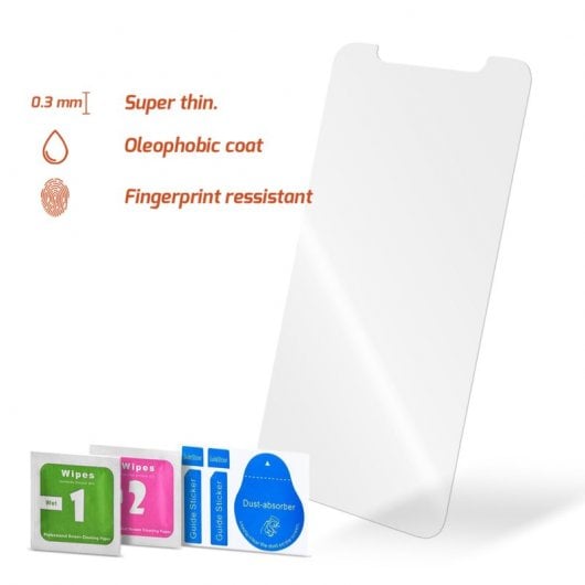 PcCom Essential Protector Cristal Templado para iPhone 14 Plus
