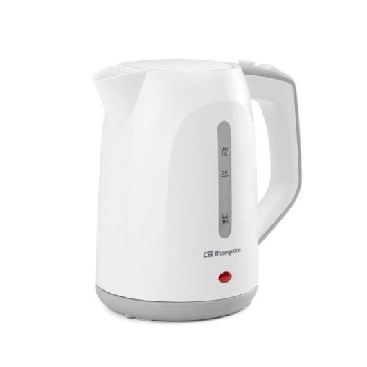 Tetera eléctrica Orbegozo KT 5011 1L 1100W base 360º filtro extraíble