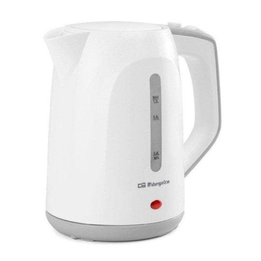 Tetera eléctrica Orbegozo KT 5011 1L 1100W base 360º filtro extraíble