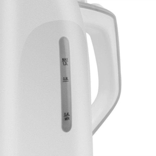 Orbegozo KT 5011 Hervidor de Agua 1L 1100W Blanco Libre de BPA