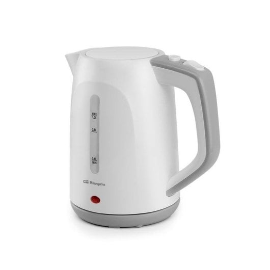 Orbegozo KT 5011 Hervidor de Agua 1L 1100W Blanco Libre de BPA
