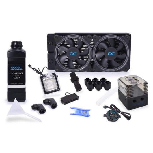 Refrigeração Líquida Alphacool Core Wind ST30 240mm 2 Ventoinhas ARGB