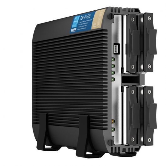 QNAP TS-410E NAS Tower Intel® Celeron® J6412 8 GB 0 TB QNAP QTS Schwarz