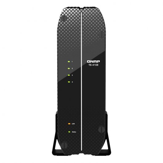QNAP TS-410E NAS Tower Intel® Celeron® J6412 8 GB 0 TB QNAP QTS Schwarz