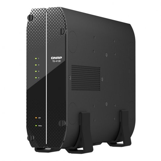 QNAP TS-410E NAS Tower Intel® Celeron® J6412 8 GB 0 TB QNAP QTS Schwarz
