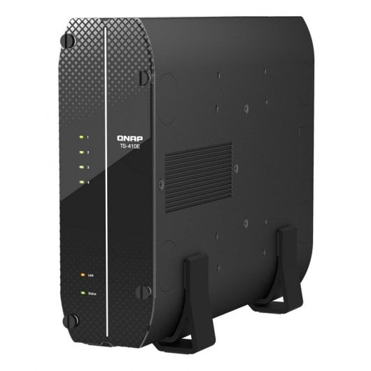 QNAP TS-410E NAS Tower Intel® Celeron® J6412 8 GB 0 TB QNAP QTS Schwarz