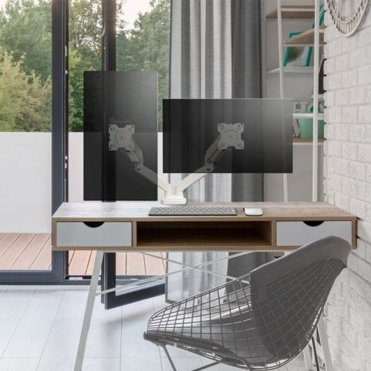 Onkron G160 Soporte Brazo Articulado para 2 Monitores 13"-32" VESA 100x100 Máx 6.5Kg
