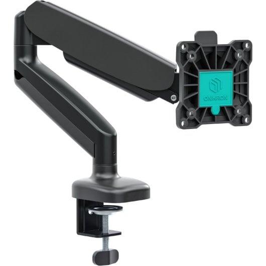 ONKRON Brazo Monitor 13-32" Carga 2-8kg, VESA 75x75-100x100 mm, Soporte Monitor Escritorio Regulable en Altura, Negro
