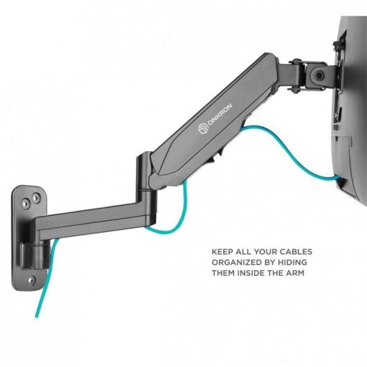 Onkron G150 Soporte Brazo Articulado de Pared para TV 13"-34" VESA 100 x100 Máx 8Kg