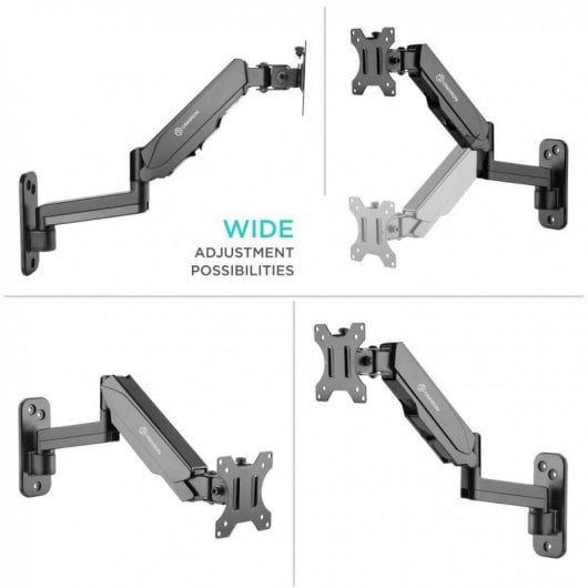 Onkron G150 Soporte Brazo Articulado de Pared para TV 13"-34" VESA 100 x100 Máx 8Kg