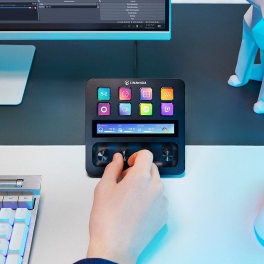 Elgato Stream Deck + Controlador de Estudio Negro