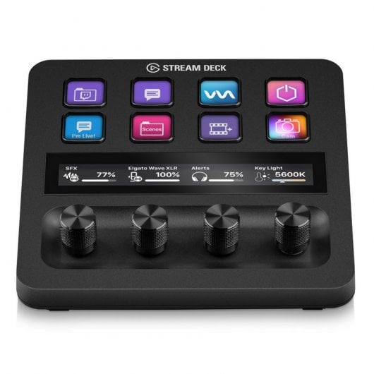 Elgato Stream Deck + Controlador de Estudio Negro