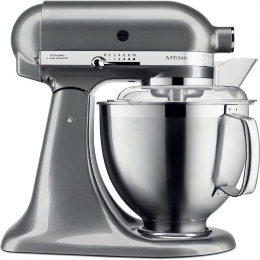 KitchenAid ARTISAN 5KSM185PS robot da cucina 300 W 4,8 L Argento