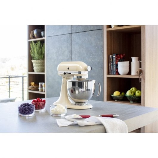 Robot da cucina KitchenAid 5KSM125 EAC da 4,8 l e 300 W color crema