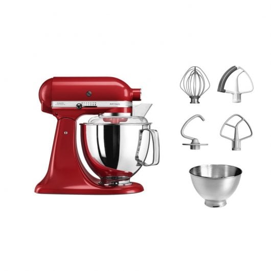 KitchenAid Artisan 5KSM175PS robot da cucina 300 W 4,8 L Rosso