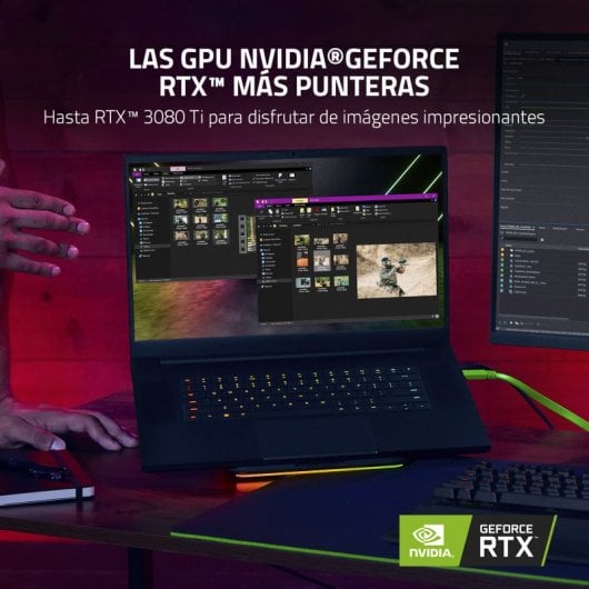 Razer Blade 17 QHD 240Hz Intel Core i7-12800H/32GB/1TB SSD/RTX 3080Ti/17,3"