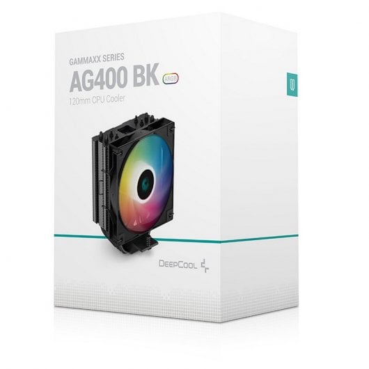 DeepCool AG400 BK ARGB Ventilateur CPU 120 mm Noir