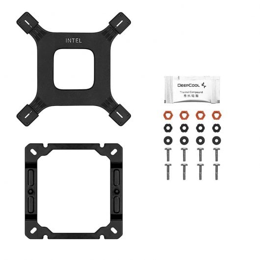 DeepCool AG400 BK ARGB Ventilateur CPU 120 mm Noir