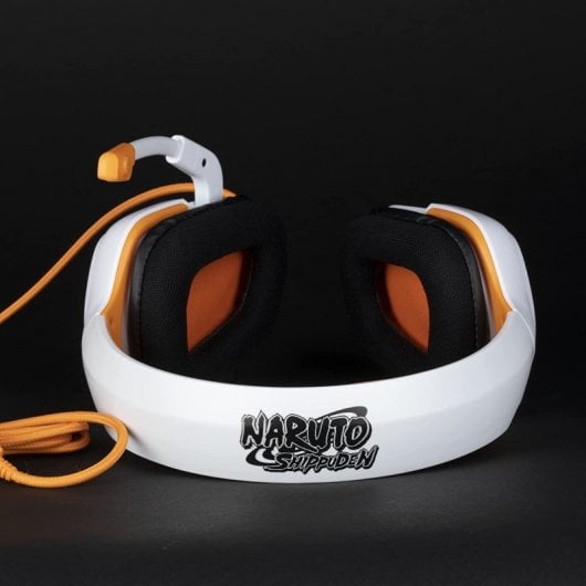 Cuffie da gioco multipiattaforma Konix Naruto bianche/arancioni