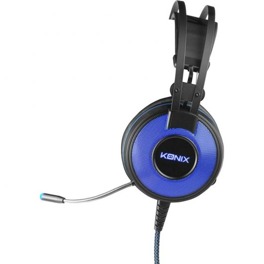 Konix Mythics PS-700 Casque de jeu 7.1 pour PS4 Noir/Bleu