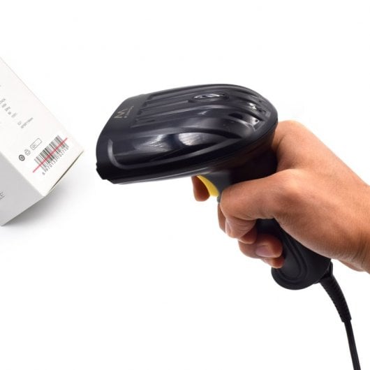 Ewent Lector de Códigos de Barras Láser 1D USB