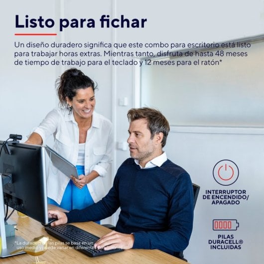 Trust Trezo Combo Teclado Inalámbrico + Ratón Negro