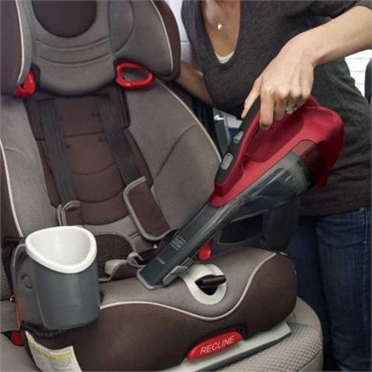 Aspirador de Mão Black & Decker DVA315J 15W 10min 0,5L Sem Fios Acessórios