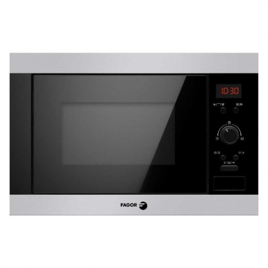 Fagor 3MWB-25BEGX Microondas Integrable con Grill 25L 900W Negro