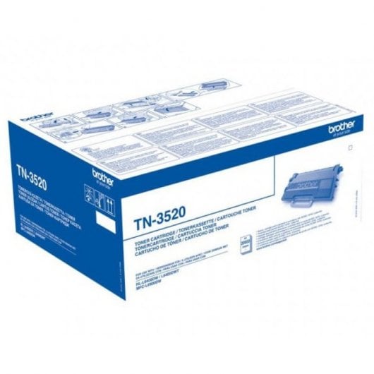 Toner d'origine Brother TN3520 noir