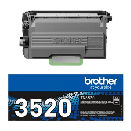 Toner d'origine Brother TN3520 noir