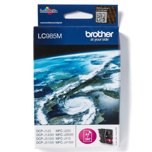 Cartucho de Tinta Original Brother LC985M Magenta