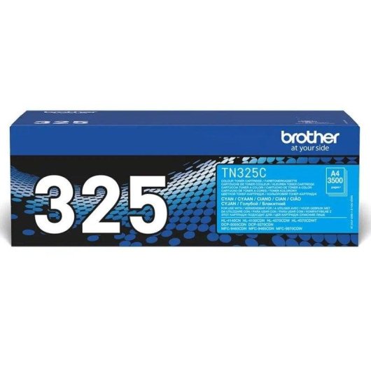 Cartouche Tóner Brother TN325C Cyan 3500 pages