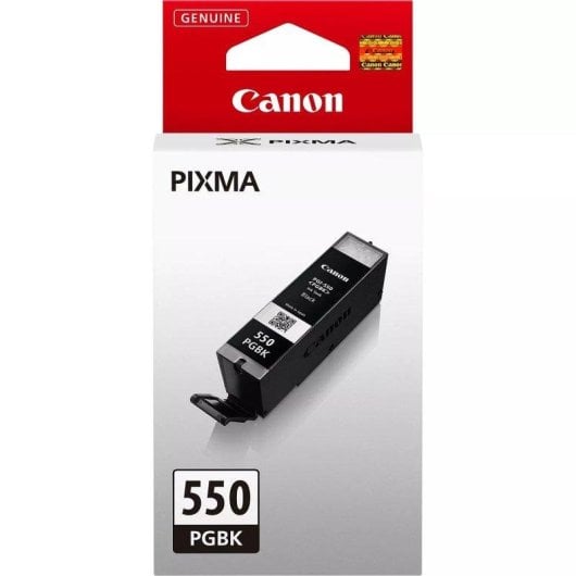 Cartouche d'encre Canon PGI-550PGBK Noir 15 ml Standard pour PIXMA