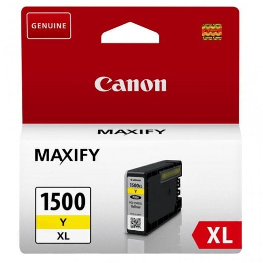 Canon Cartouche d'encre jaune haut rendement PGI-1500XL