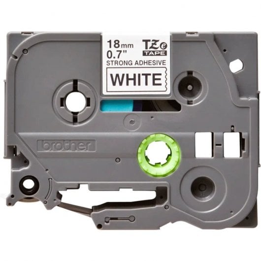 Brother Ruban laminé TZES241 Noir sur blanc