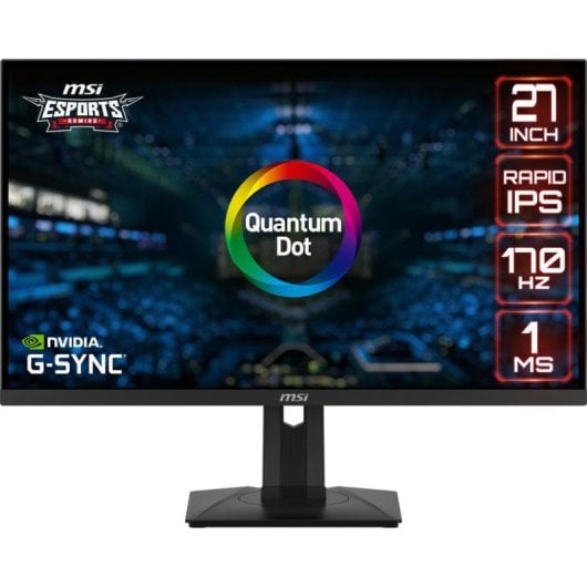 MSI G274QPF-QD 27" Quantum Dot Rapid IPS WQHD 170Hz G-Sync Compatible