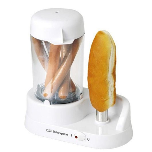 Machine à Hot Dogs Orbegozo PR 3500 350W 6 Salchichas