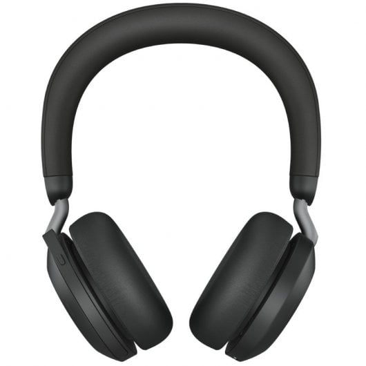 Jabra Evolve2 75 MS Schwarz Kabellose Kopfhörer + Ladestation