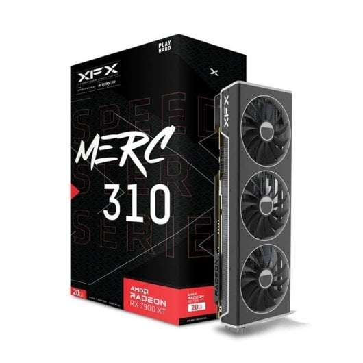 Carte Graphique XFX Radeon RX 7900 XT MERC310 20GB GDDR6 PCIe 4.0