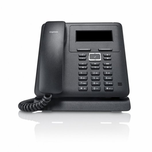 Teléfono VoIP Gigaset PRO Maxwell Basic - Sonido HD, 4 Líneas, Compatible Con FritzBox Y Yeastar, Gigabit